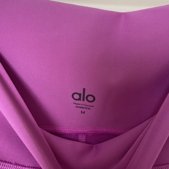 ALO YOGA 7/8 AIRLIFT LEGGING ELECTRIC VIOLET PURPLE - Picture 9 of 10